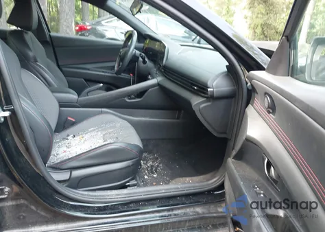 2023 Hyundai Elantra N Line из США, поврежденный, VIN KMHLR4AF3PU411937